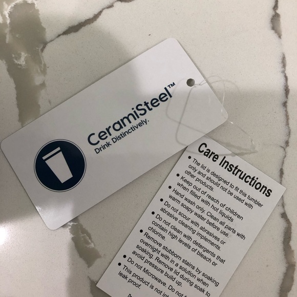 CeramiSteel Black Tumbler with Google Cloud logo - Picture 6 of 9